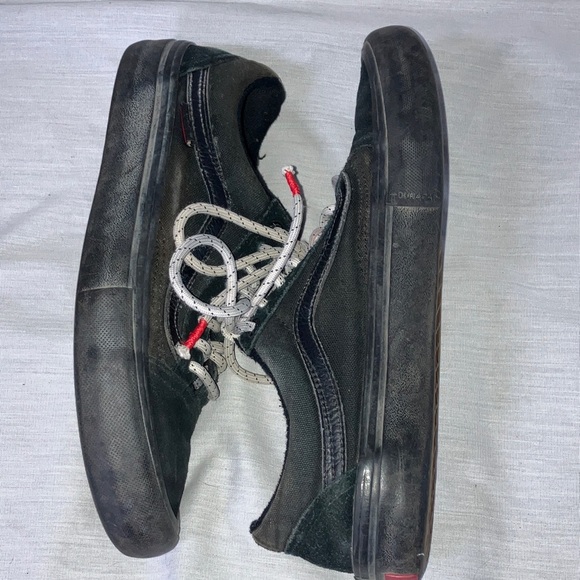 Men’s size 7 Vans off the wall  Black Men's Sneakers - eur 39 - Picture 10 of 16